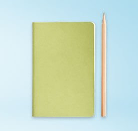 Office Notebook And Pencil